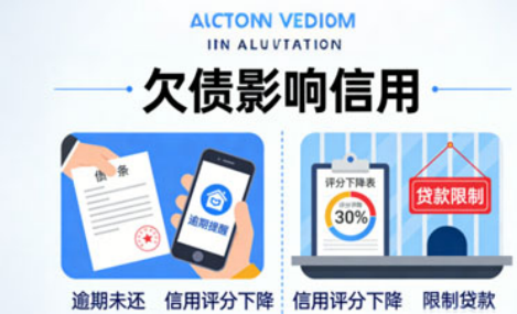 欠债会影响信用吗？