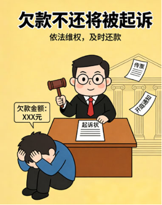 欠款被起诉会怎么样？