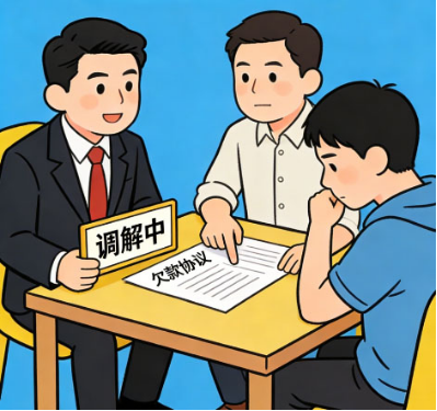 欠款问题可以找第三方处理吗？