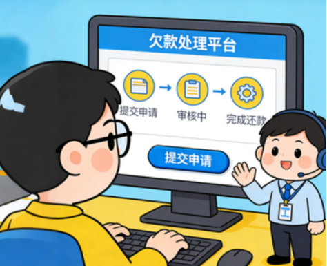 欠钱可以通过平台解决吗？